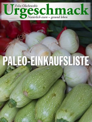 cover image of Urgeschmack Paleo Einkaufsliste